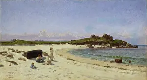 Famille: The Artist's Family on the Beach
