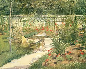 Trellis: The Artist's Garden, Versailles, by Manet