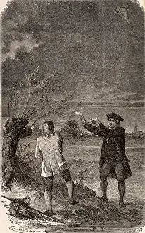 Impression: Artist's impression of the Benjamin Franklin's