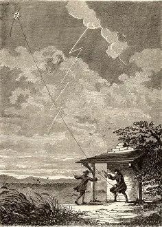 Figuier: Artist's impression of the Benjamin Franklin's