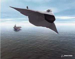 X 32: An artist?s impression of the Boeing entry in the Joint?