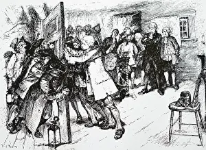 Impression: Artists impression of an interrupted dissection