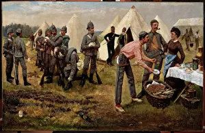 Honorary: The Artists Rifles in Camp, 1884