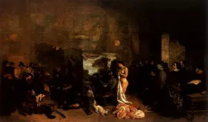 Courbet: The Artist's Studio, by Courbet