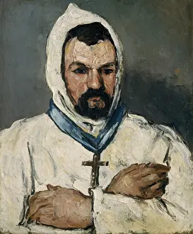Forceful: Artist's Uncle, as a Monk, by Paul Cezanne
