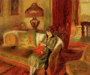 Realist: The Artist's Wife Knitting