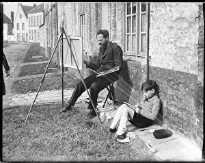 Crayons: ARTISTS AT WORK