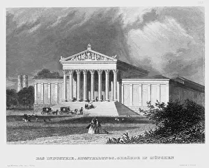 Koenigsplatz: Arts and Industry Exhibition Building in Munich