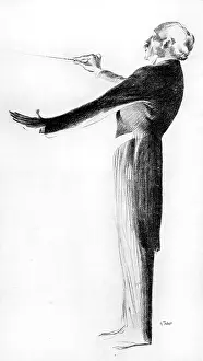 Sketched: Arturo Toscanini