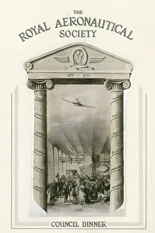 Societys: Artwork for a Council dinner - RAeS