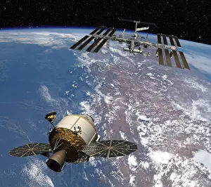 Modular: Artwork of the next generation NASA spacecraft, ?
