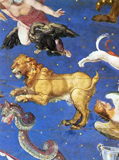 Hydra: Artwork in Villa Farnese, Italy