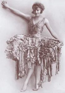 Can Can: Artys, one of the dancers at the Moulin Rouge
