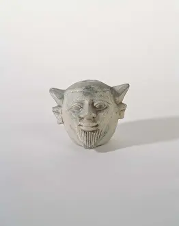 Ptolemy: Aryballos with Achelous features