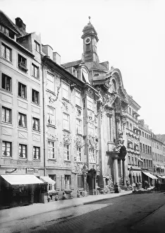Sendlinger: The Asamkirche in Munich before 1914
