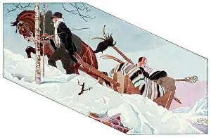 Apply: Ascending ski slope 1931