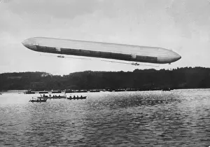 Cubic: Ascent of the first Zeppelin airship LZ 1, 1900