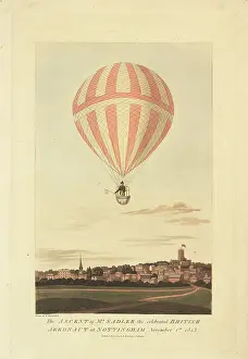 Aeronaut: Ascent of Mr Sadler, Nottingham