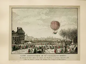1783: Ascent from the Tuilleries Garden of Charles and Robert