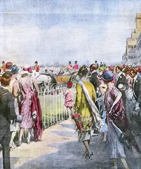 Racegoers: ASCOT GEORGE V 1925