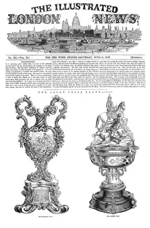 Silverware: The Ascot prize plate
