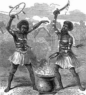 Ashanti: Ashanti priests 1873