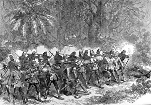 Asanti: The Ashanti War (1873-74) The 42nd Highlanders in the front