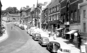 Ashbourne: Ashbourne, Market Place 1957