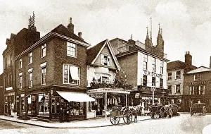 Ashford: Ashford Middle Row early 1900s