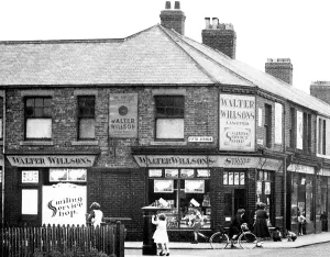 Ashington: Ashington, Milburn Road c1955