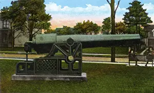 Ashtabula: Ashtabula, Ohio, USA - Flatiron Park - Old Cannon