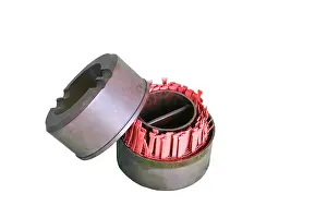 Smokers: Ashtray with hidden self lighting matches