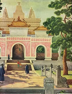 Buddhists: Asian Temple