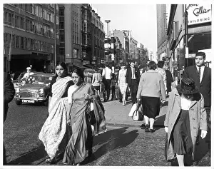 Saris: ASIANS IN OXFORD ST