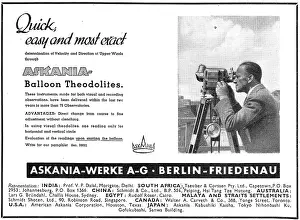 Askania: Askania Balloon Theodolites