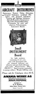 Askania: Askania Flight Instruments - - Askania Instrument Board