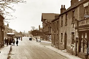 Askern: Askern Doncaster Road early 1900s