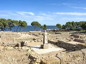 Empuries: Asklepieion, Empuries, Catalonia, Spain