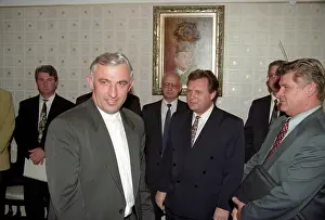 Rybkin: Aslan Maskhadov and Ivan Rybkin, 1997