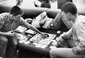 Dozing: Asleep amid a Monopoly game