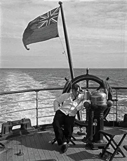 Dozing: Asleep at the wheel on Channel steamer