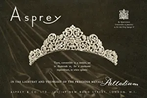 Tiaras: Asprey advertisement, 1953