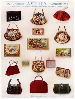 Clasp: Asprey handbags advertisement