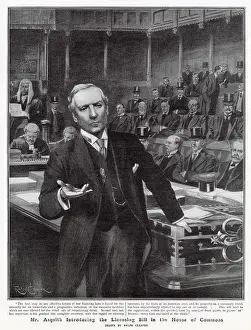 Licensing: Asquith Introducing the Licensing Bill 1908