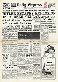 Elser: Assassination attempt on Adolf Hitler
