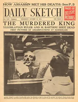 Barthou: Assassination of King of Yugoslavia in Marseilles