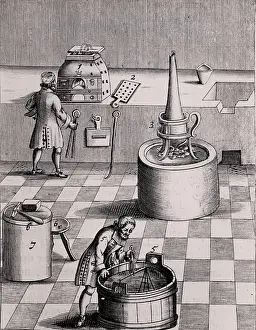 Poured: Assay laboratory for gold and silver