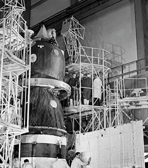 Musaelyan: Assemblage of spaceship Soyuz, 1971
