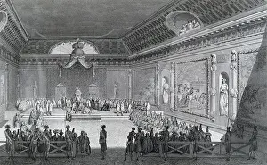 Assemblee: Assemblee des Notables Presided over by Louis XVI