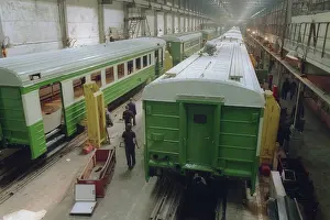Wagons: Assembling workshop of Demikhovsky Machine Building